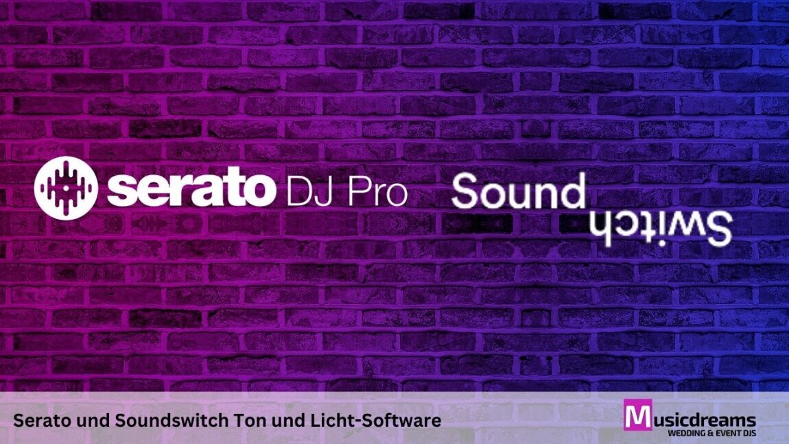 Serato DJ-Software auf MacBook Pro für perfekte Musikauswahl auf Hochzeiten.