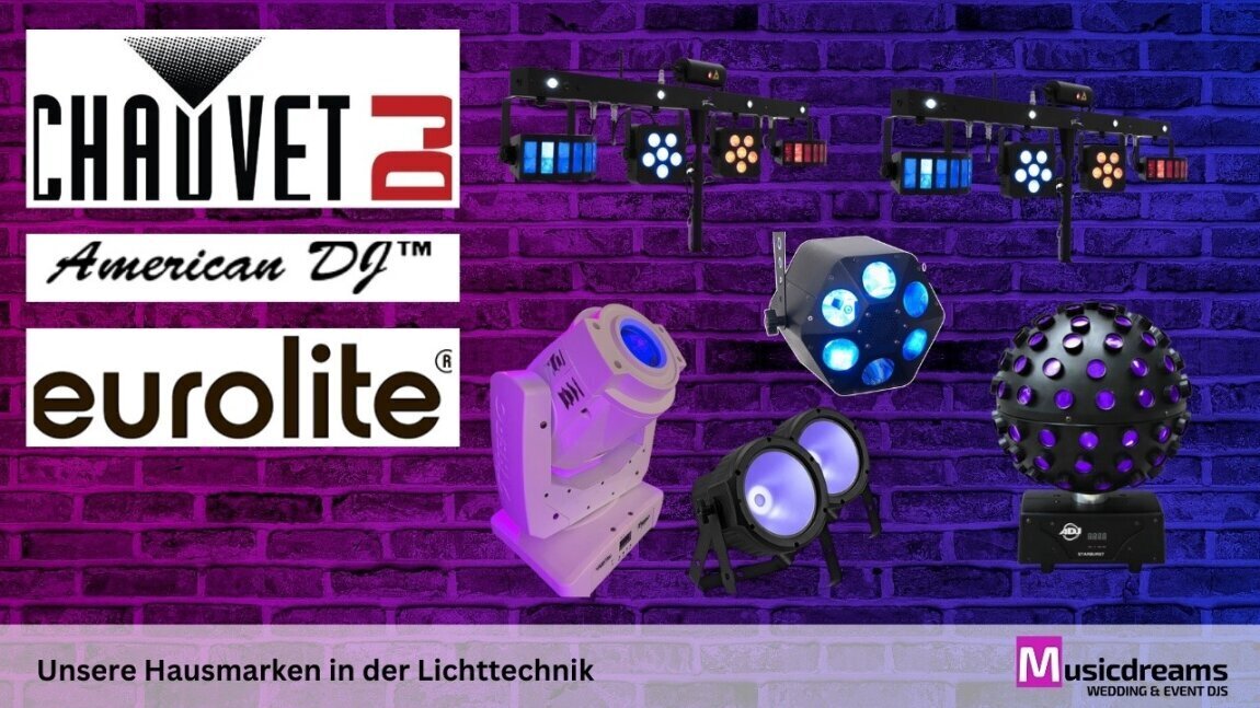 Stimmungsvolle Lichttechnik für Ihre Hochzeit – Musicdreams DJs